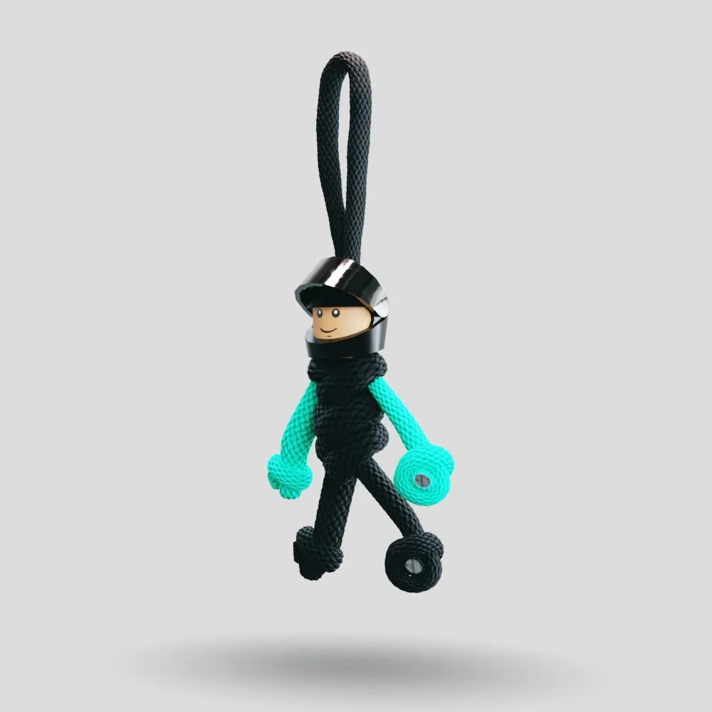 Merc Team F1 Motorsport Paracord Buddy Keychain