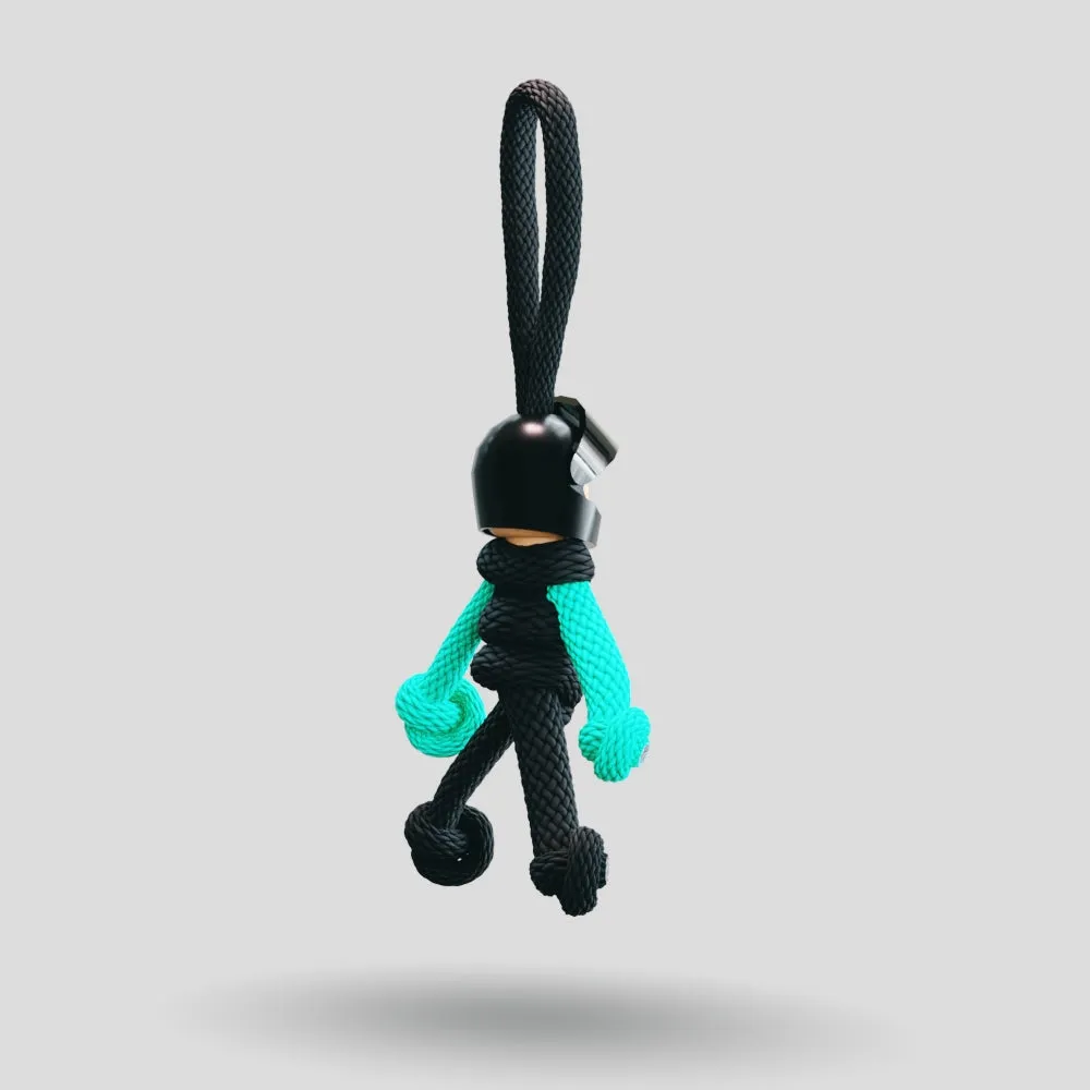 Merc Team F1 Motorsport Paracord Buddy Keychain