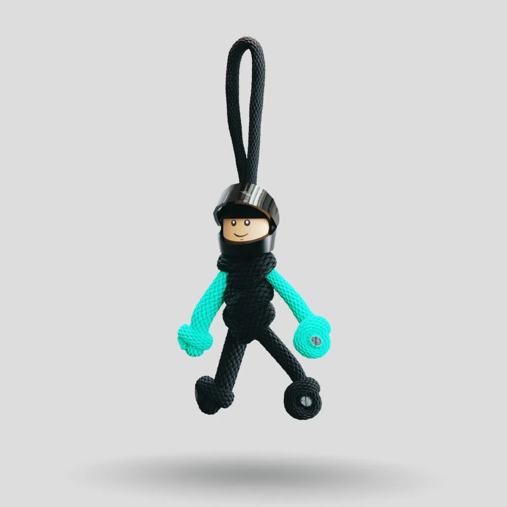 Merc Team F1 Motorsport Paracord Buddy Keychain