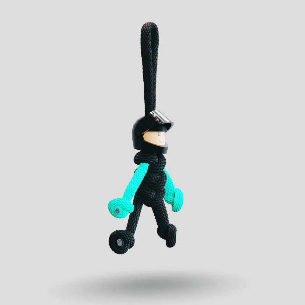 Merc Team F1 Motorsport Paracord Buddy Keychain