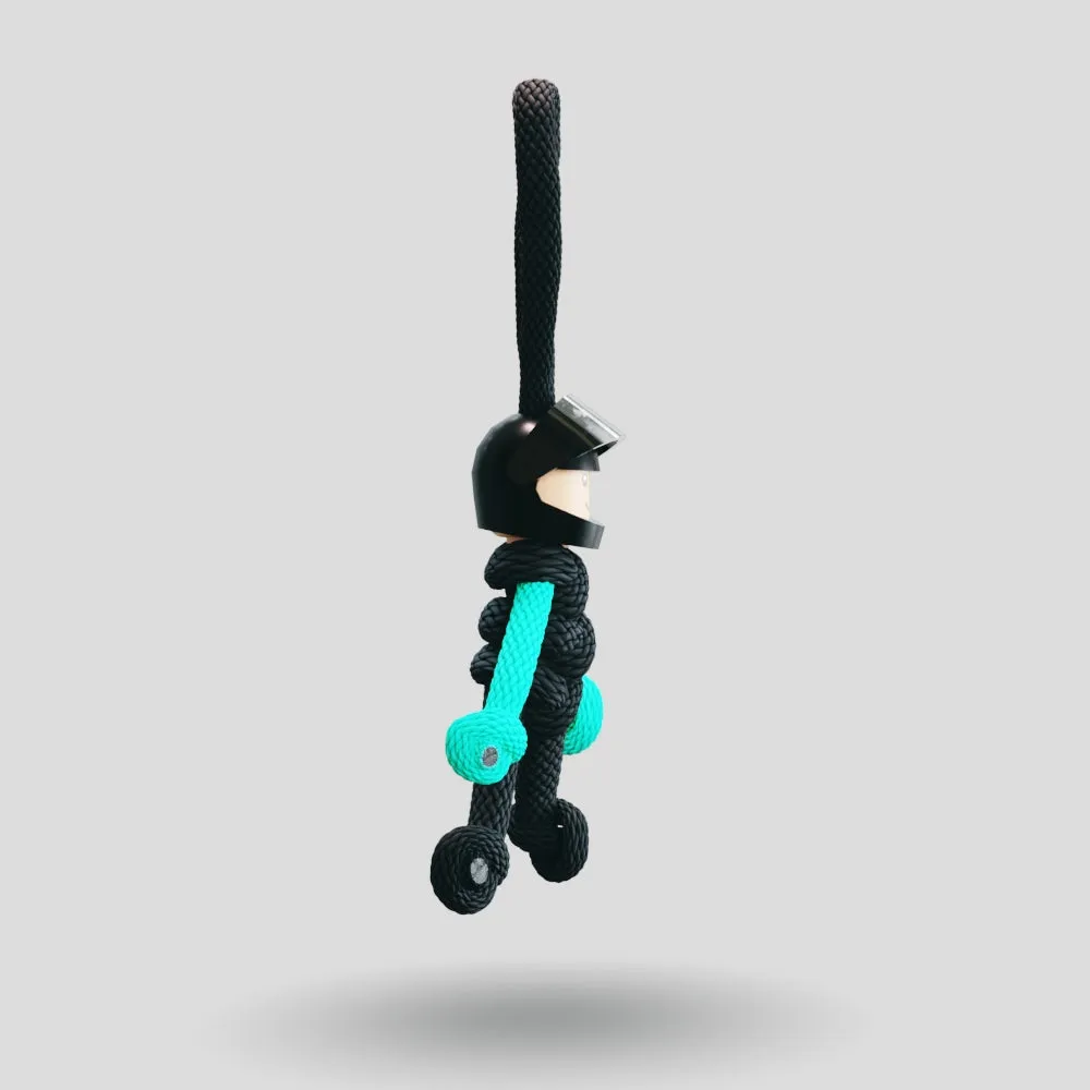 Merc Team F1 Motorsport Paracord Buddy Keychain