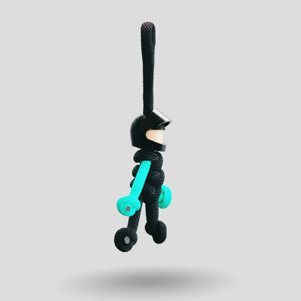 Merc Team F1 Motorsport Paracord Buddy Keychain