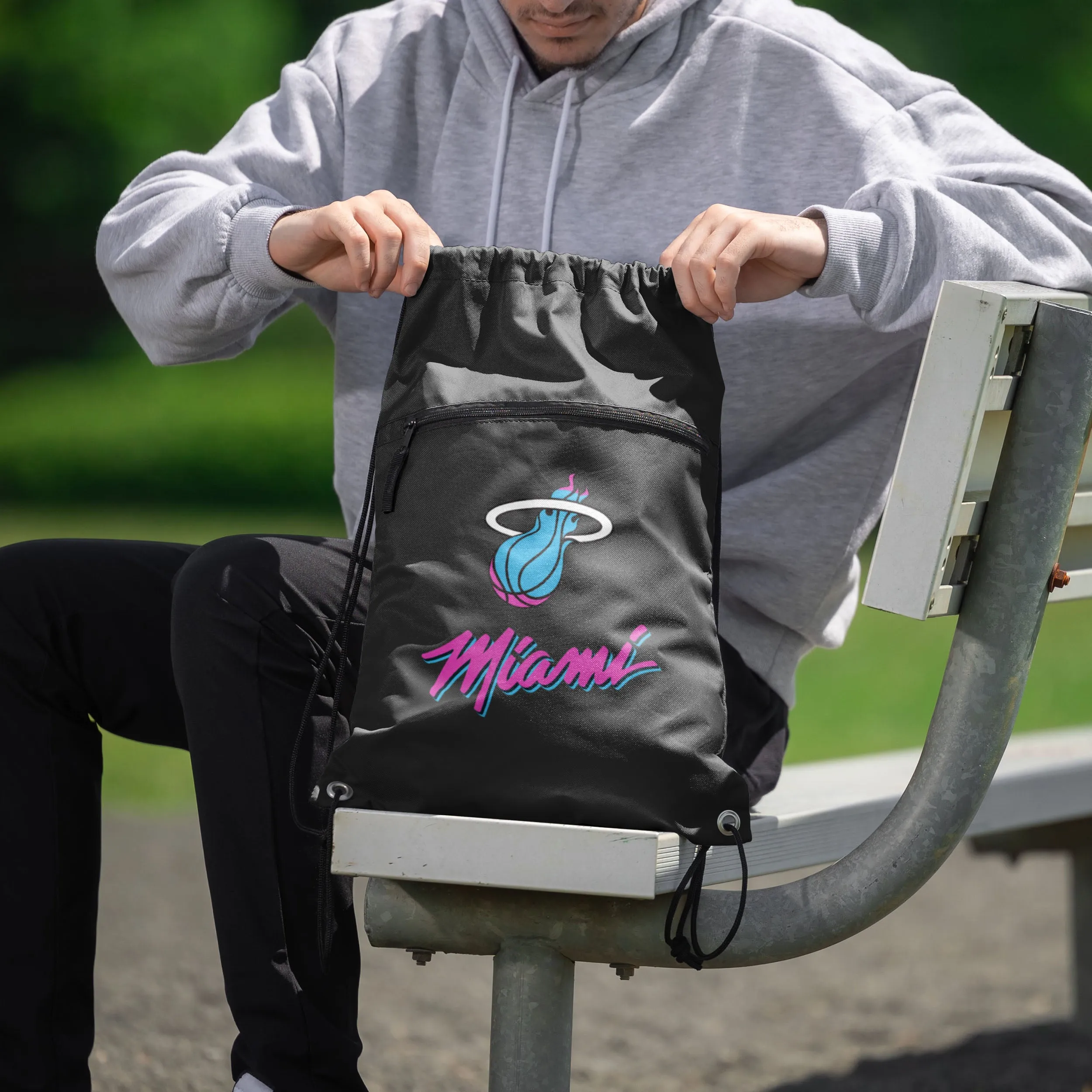 Miami HEAT Original Vice Drawstring Bag