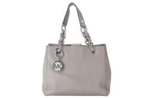 MICHAEL KORS SHOULDER BAG (AP-1507 30S5SCYS1L)GREY LEATHER WITH DUST COVER (NO LONG STRAP)