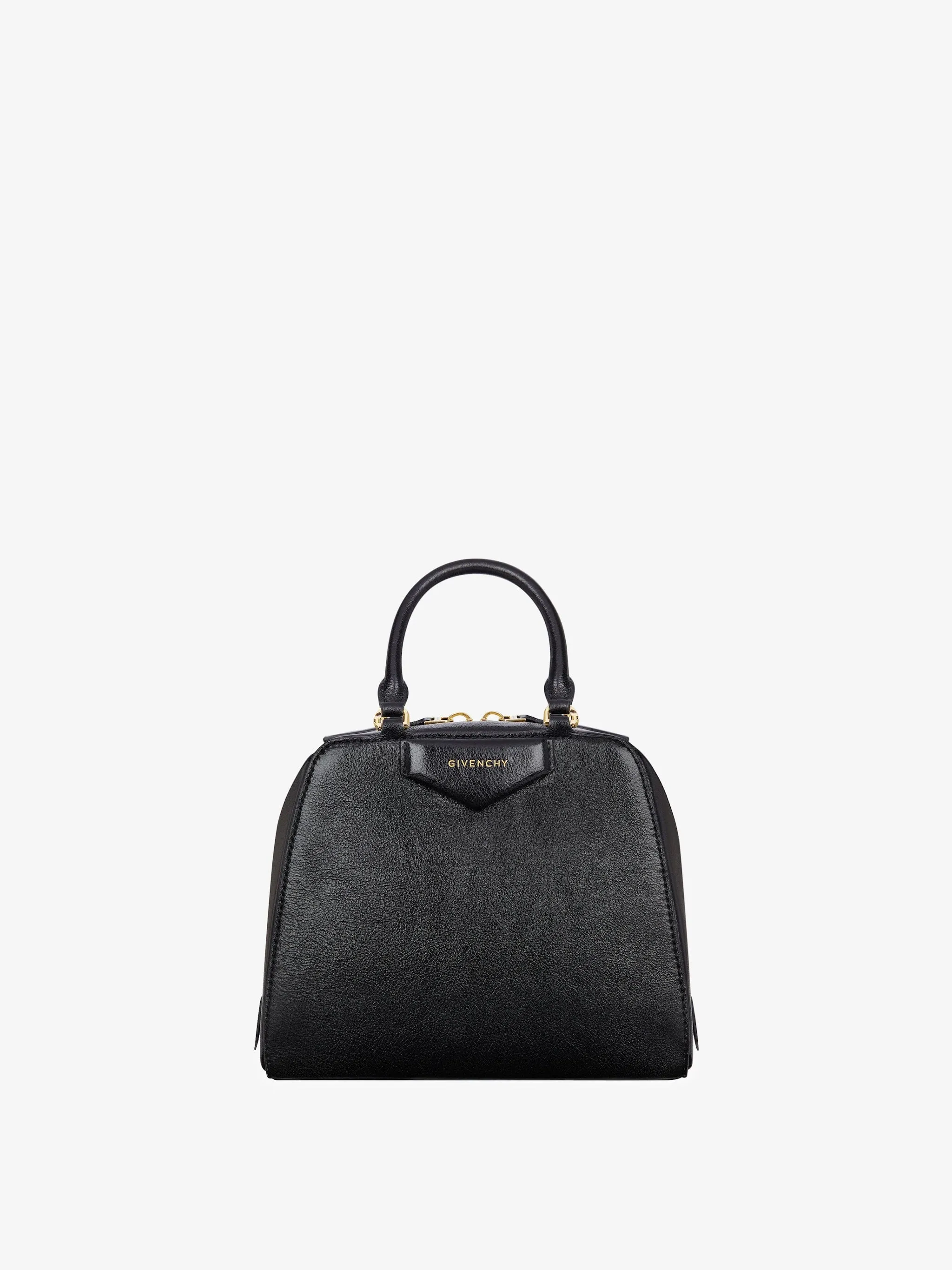 Mini Antigona Cube Bag In Leather