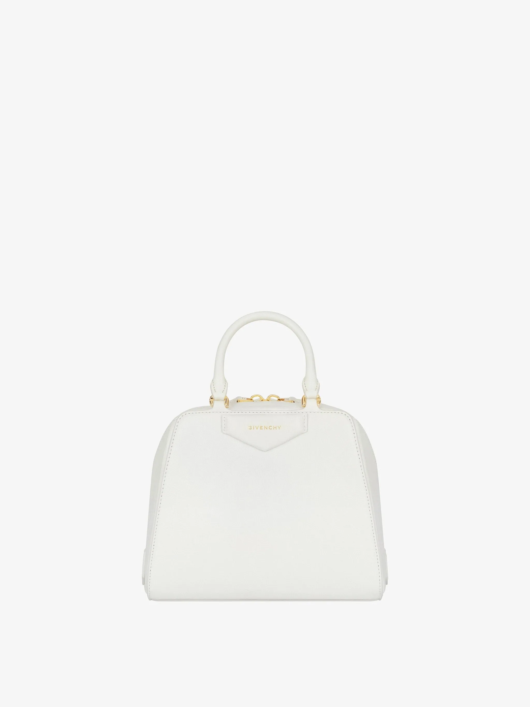 Mini Antigona Cube Bag In Leather