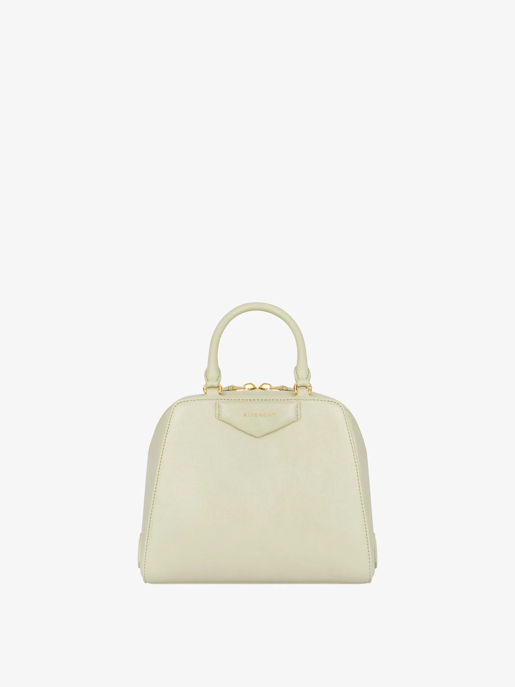 Mini Antigona Cube Bag In Leather