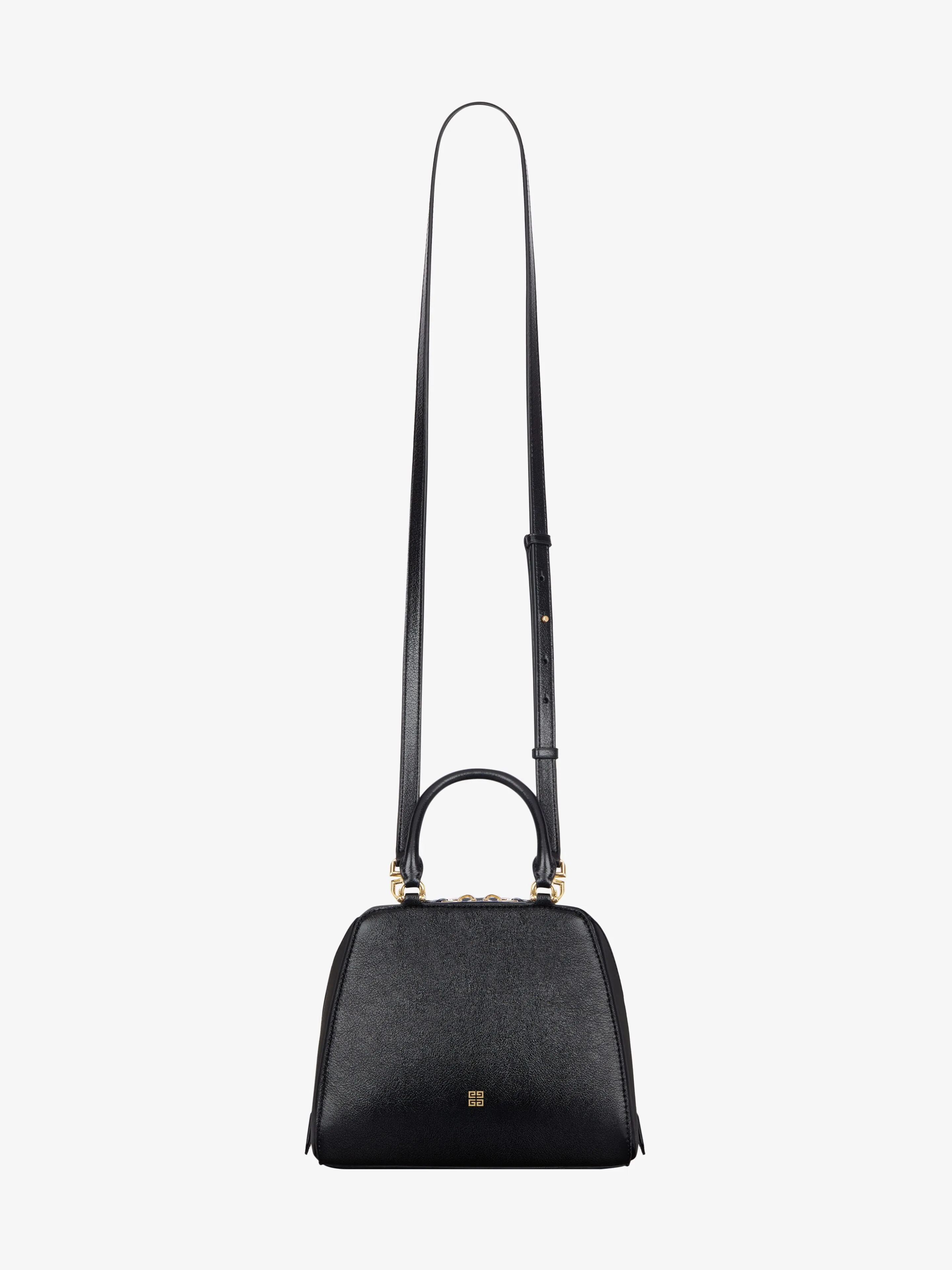 Mini Antigona Cube Bag In Leather