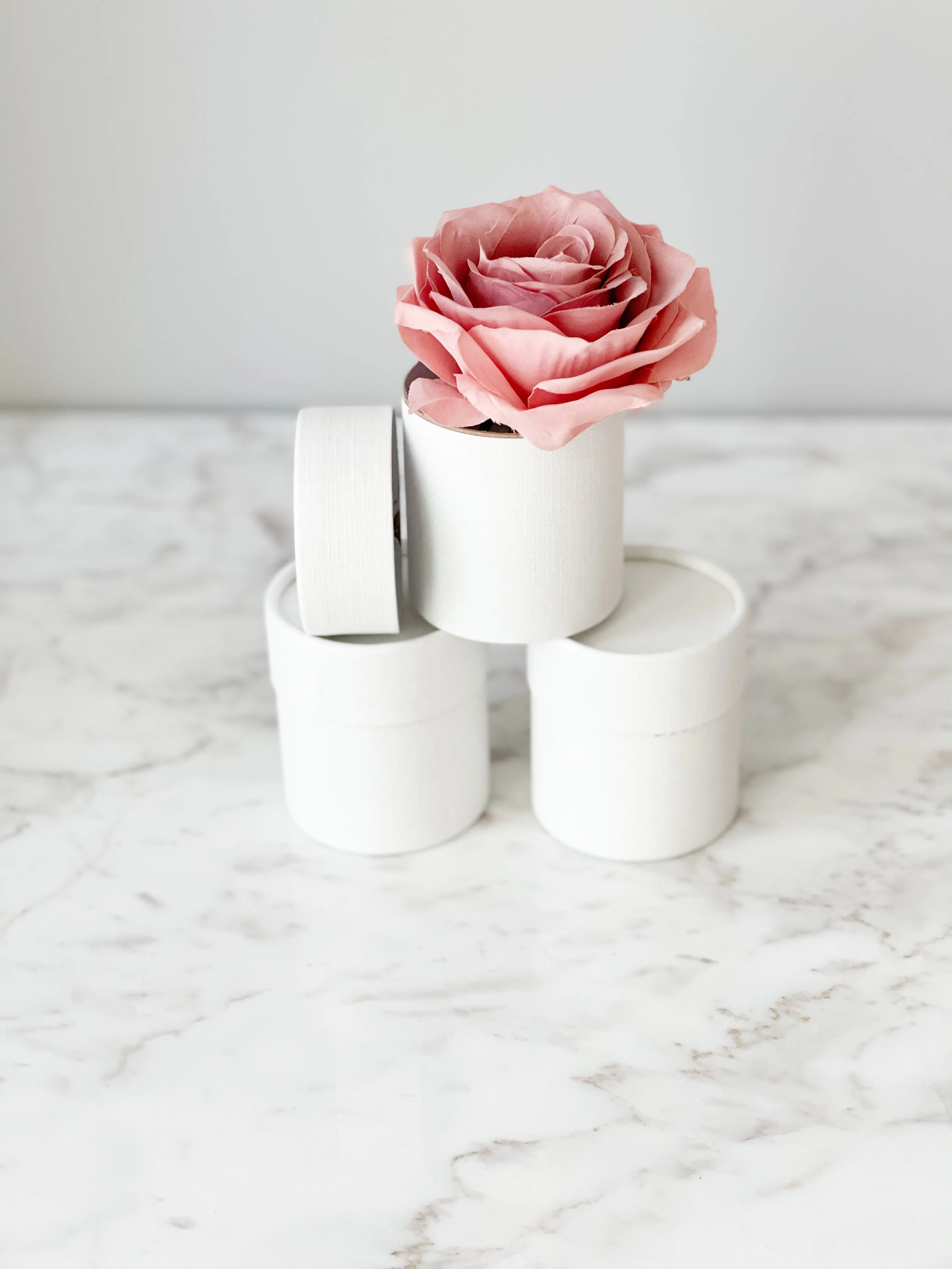 Mini flower/gift box with lid in variety color (10pc/order)