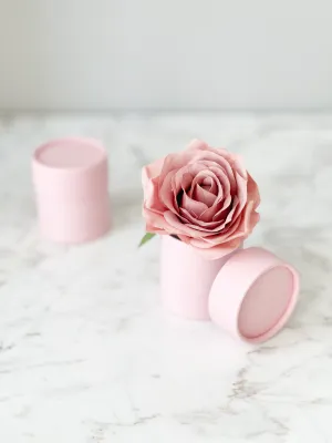 Mini flower/gift box with lid in variety color (10pc/order)