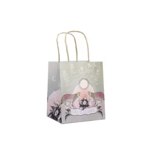 MINI GIFT BAG, TWIN LEOPARDS
