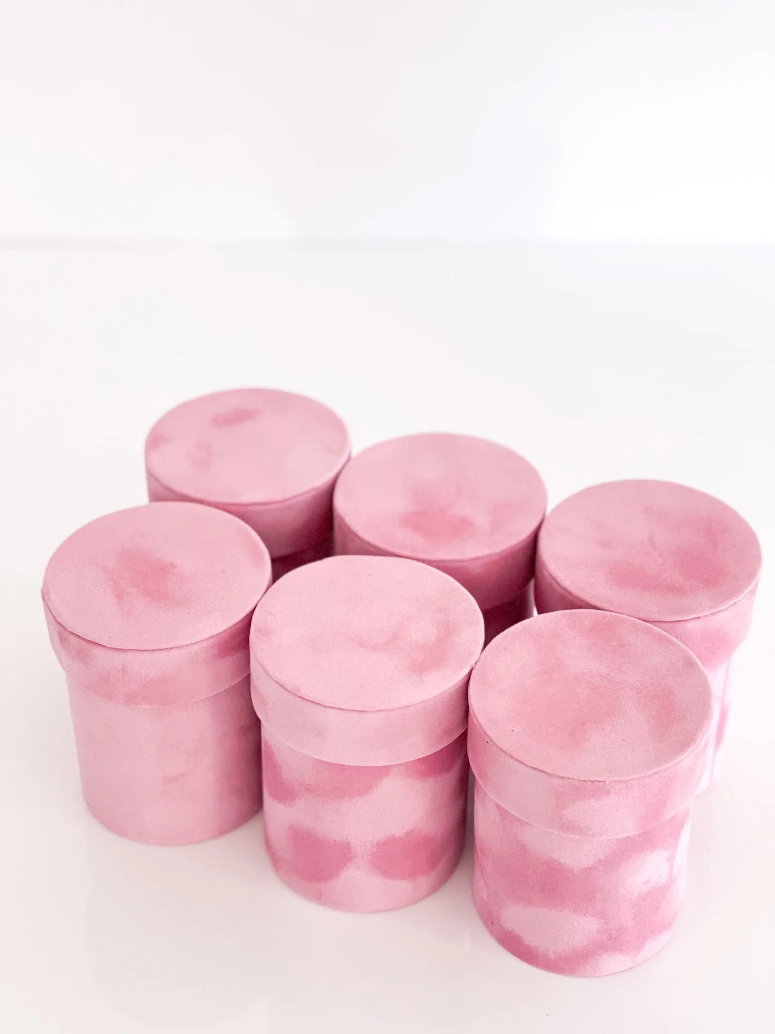 Mini Velvet flower box for single Flower (with plastic liner)