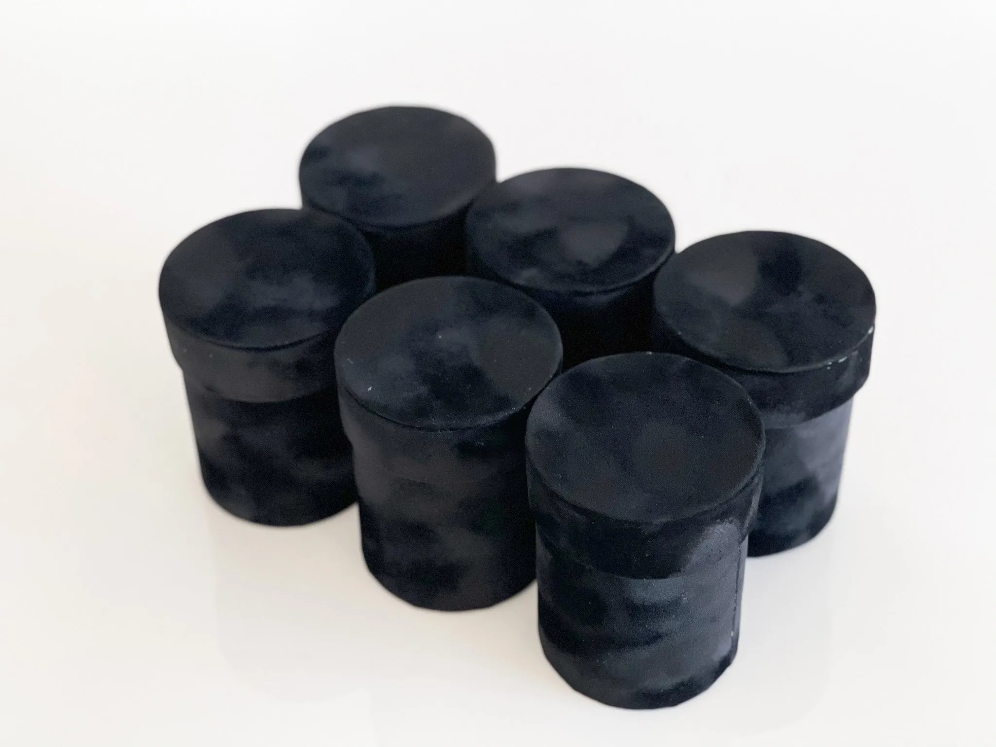 Mini Velvet flower box for single Flower (with plastic liner)