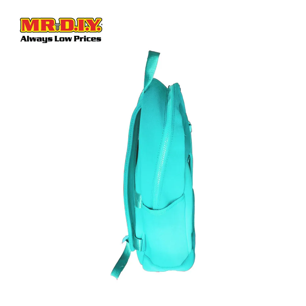 (MR.DIY) Plain Casual Shoulder Backpack  - GREEN - Color Series