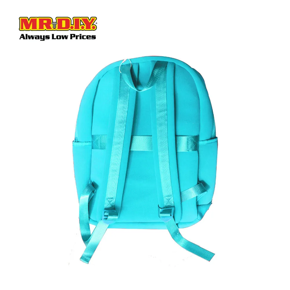 (MR.DIY) Plain Casual Shoulder Backpack  - GREEN - Color Series