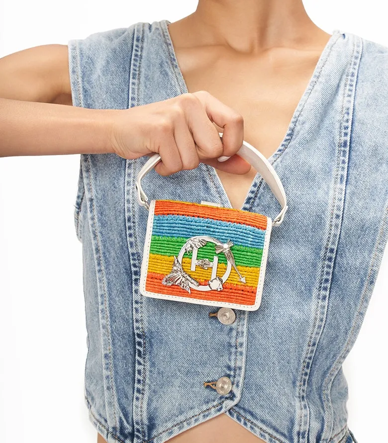 Multicolor furbie nano bag