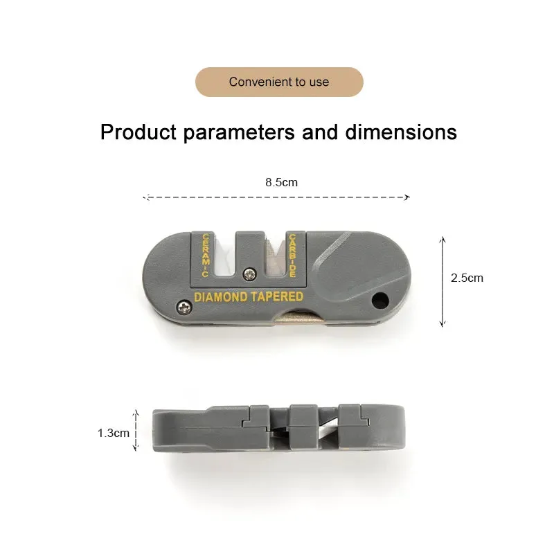 Multifunction Professional Knife Sharpener – Compact & Essential for Precision Sharpening