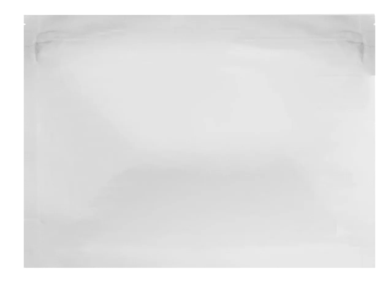 Mylar Bag Dura-Defense Matte White Child Resistant Exit Bag - Opaque 12" x 9" (50, 100, 250, and 500 Count)