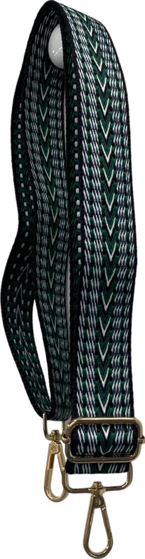 N°1 St Georges Street Green Bag Strap One Size