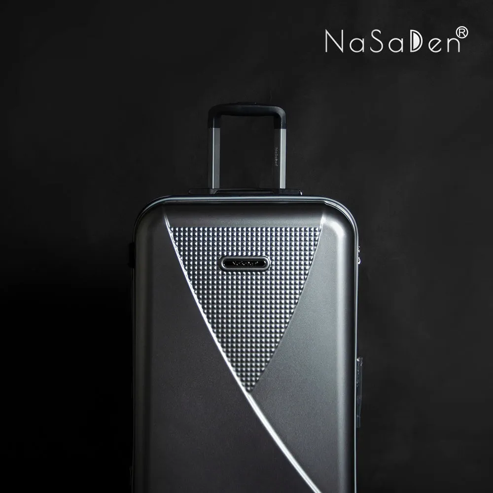 NaSaDen Hohenzollern Series Limited Edition [Dark Gray] 29" Pickup extendable suitcase/ Large checked luggage