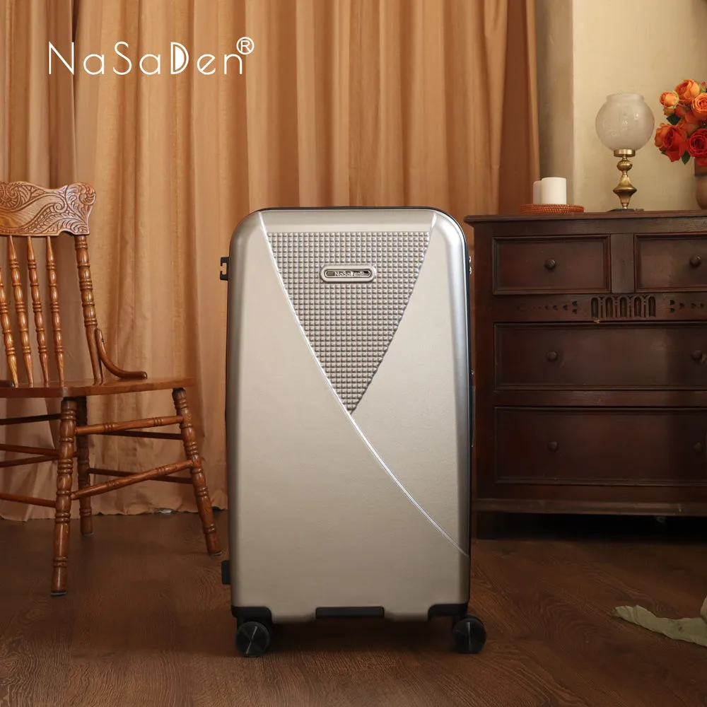NaSaDen Hohenzollern Series Limited Edition [Light Gray] 29" Pickup extendable suitcase/ Large checked luggage