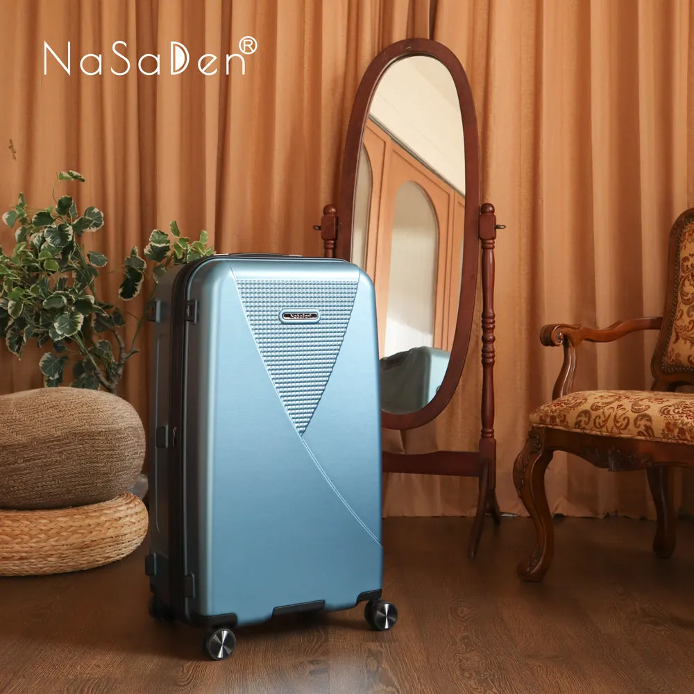 NaSaDen Hohenzollern Series Limited Edition [Rhine Blue] 29" Pickup extendable suitcase/ Large checked luggage