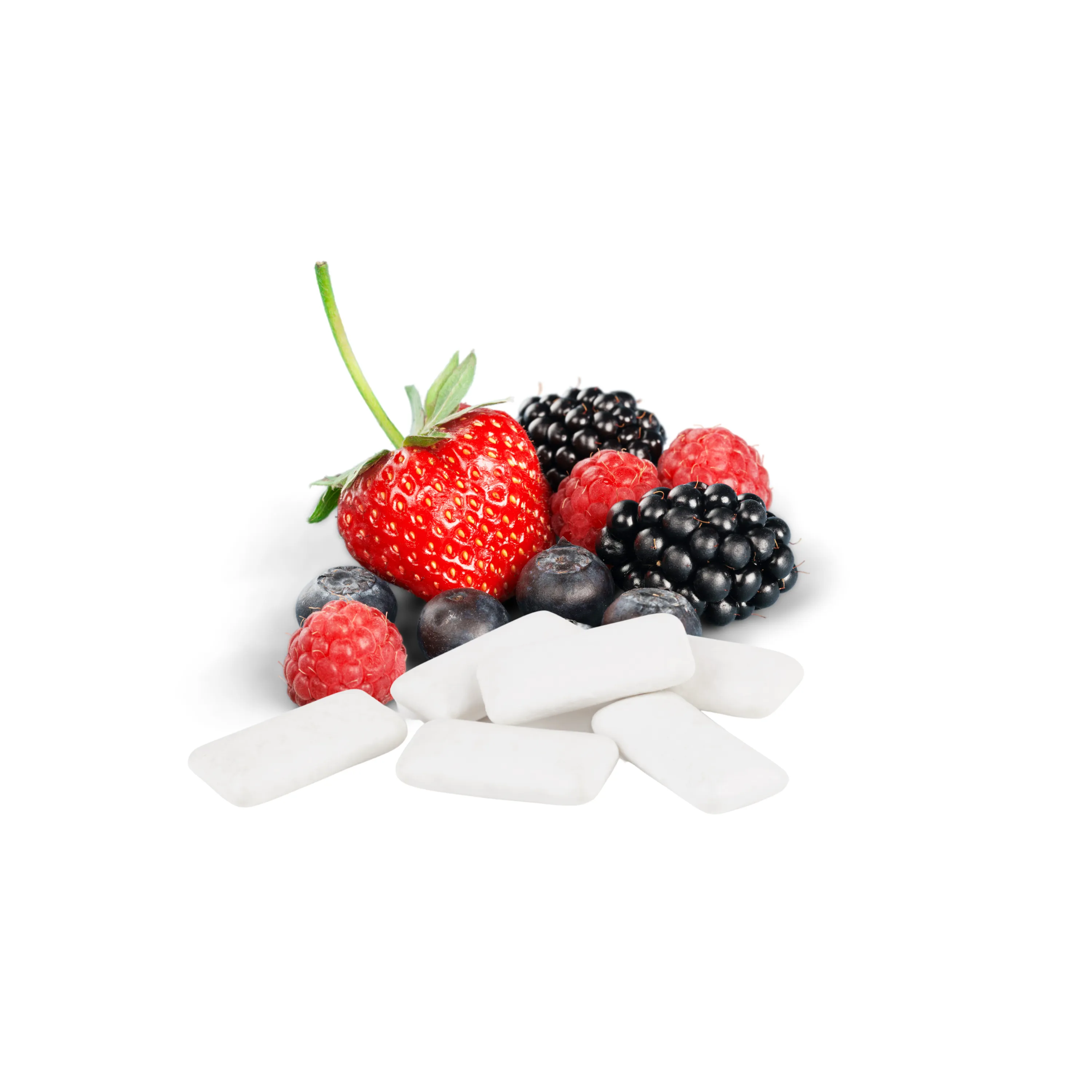 Natural Chewing Gum - Mixed Berries (84pcs)
