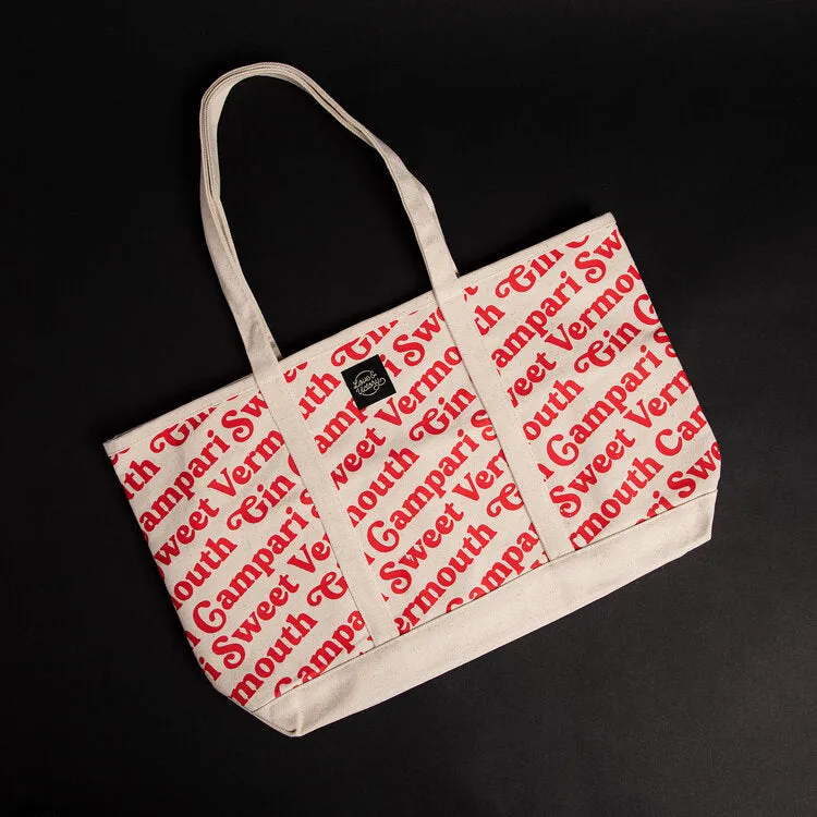 Negroni Print Bottle Tote