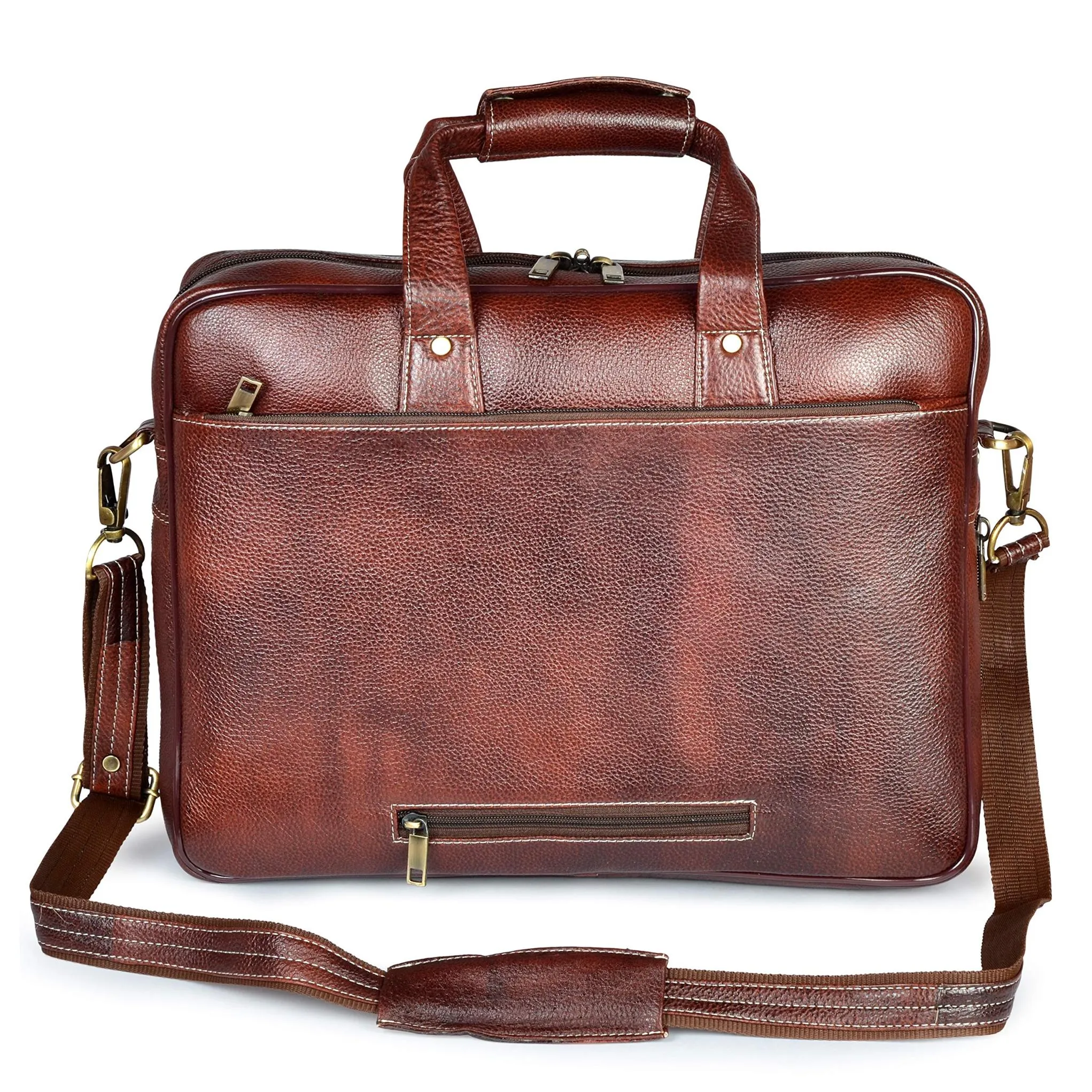 NEVADA Leather Laptop Messenger Bag for Men
