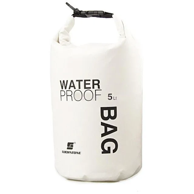 New 5L Waterproof  Water Bags Sack Pouch Canoe Portable Dry Bags for Boating Kayaking Camping Rafting Hiking EA14