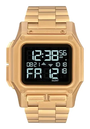 Nixon Regulus Stainless Steel Watch - All Gold