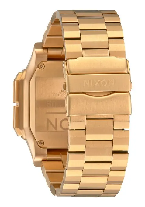 Nixon Regulus Stainless Steel Watch - All Gold