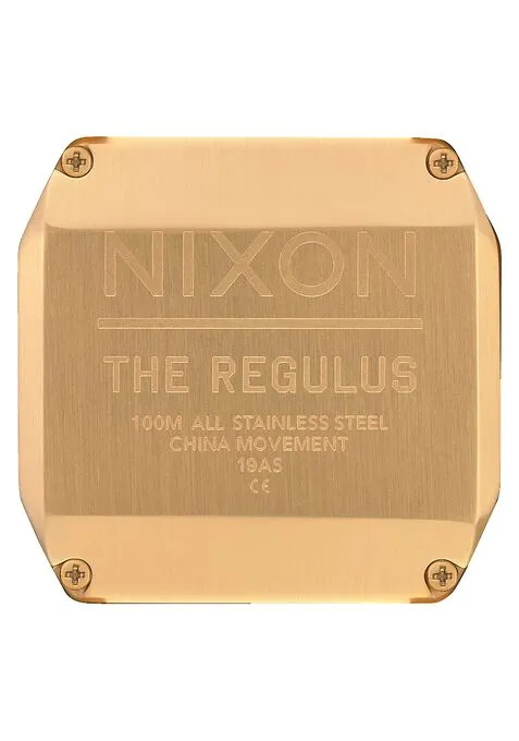 Nixon Regulus Stainless Steel Watch - All Gold