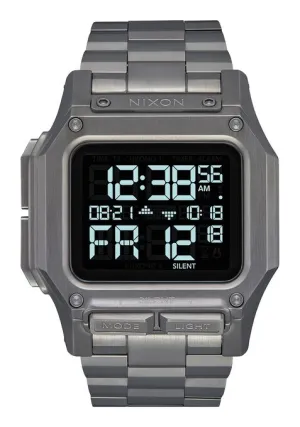 Nixon Regulus Stainless Steel Watch - Gunmetal