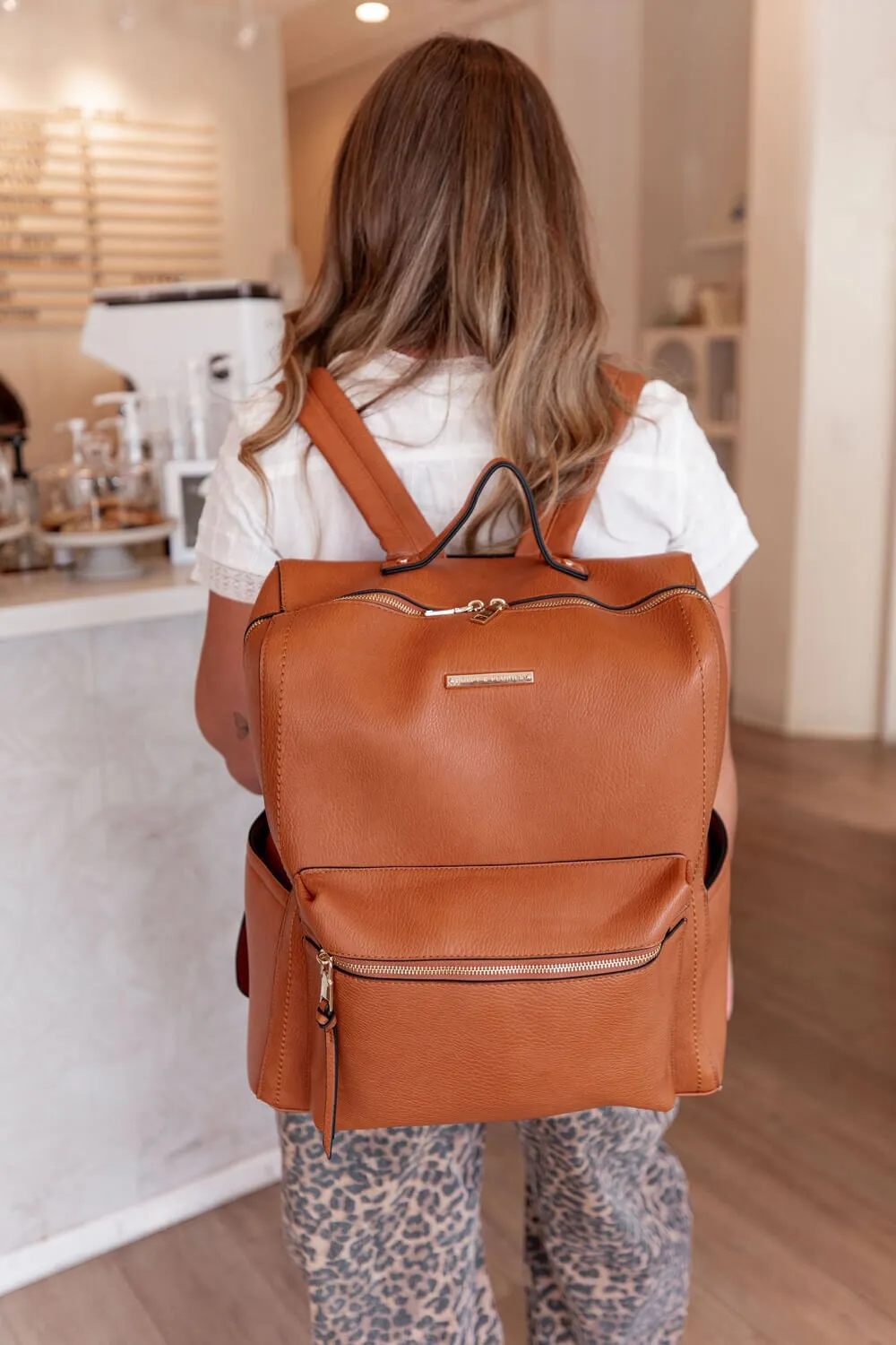 Nomad Backpack Cognac