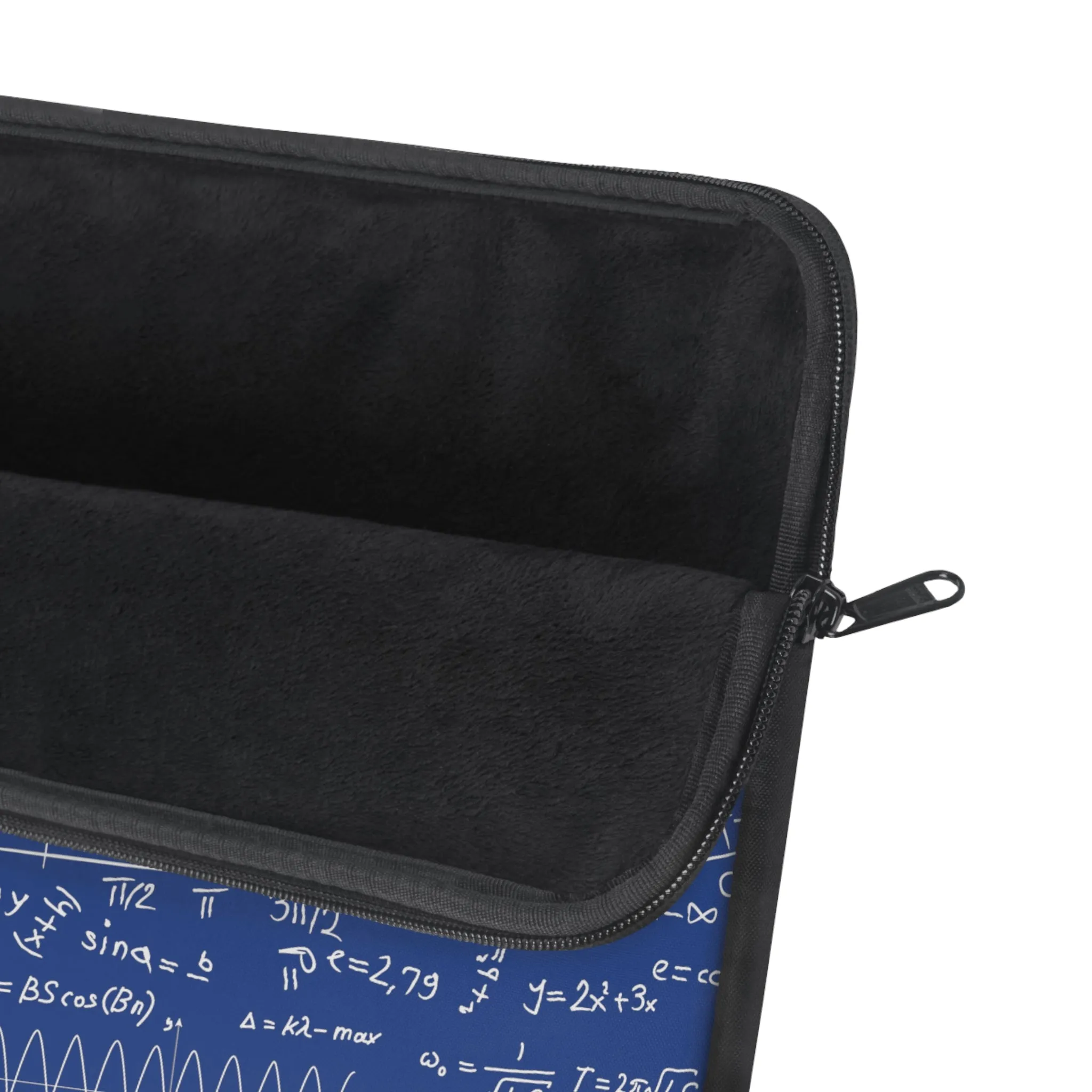 Numerical Incantations Laptop Case - Navy Blue