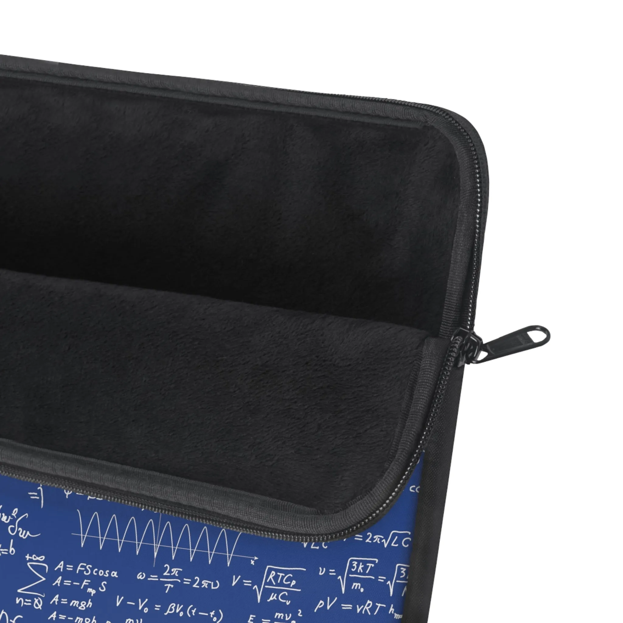 Numerical Incantations Laptop Case - Navy Blue
