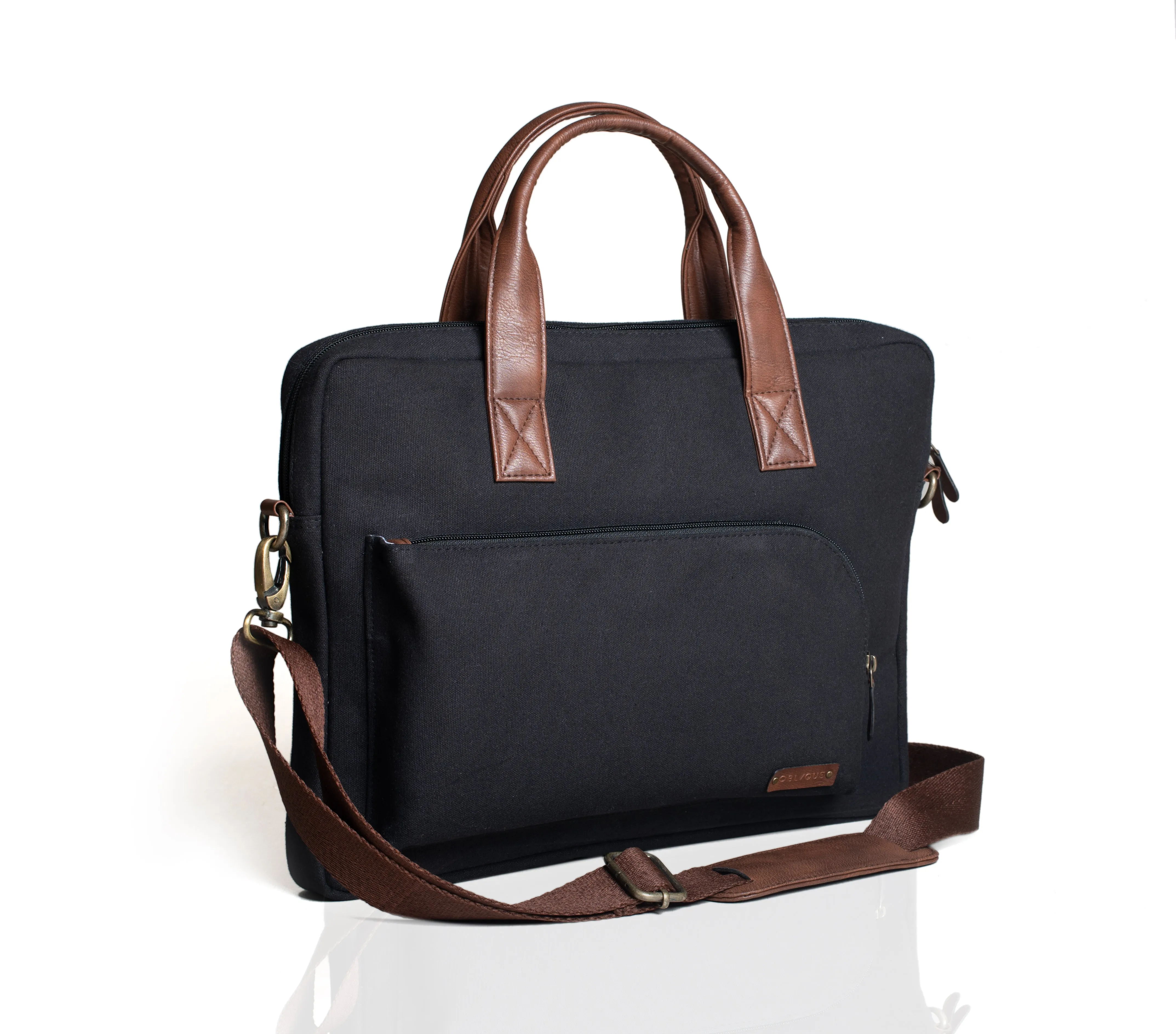 Oblique Rush Laptop Messenger Bag: 1N