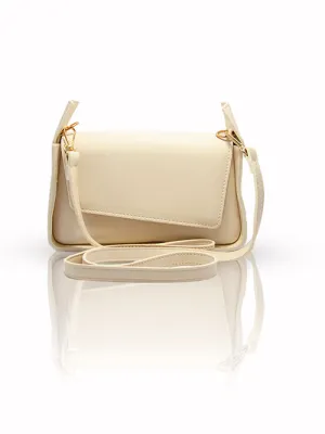 Off-White Leather Shoulder Bag