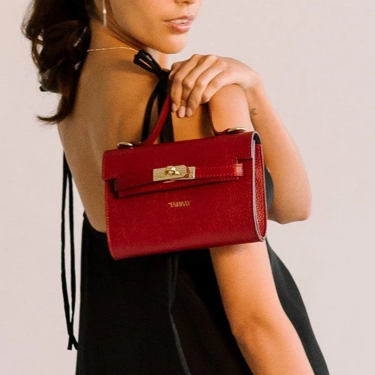 Olympia Crossbody Bag - Red