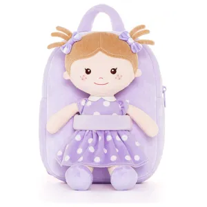 Onetoo 9-inch Personalized Girl Backpacks Girls Gift Dolls Best Backpack Gifts
