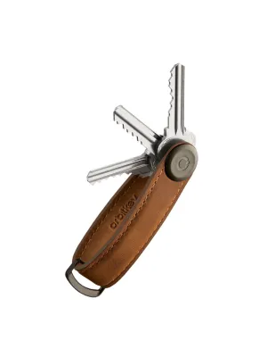 Orbitkey Crazy Horse Leather Chestnut Brown/Brown