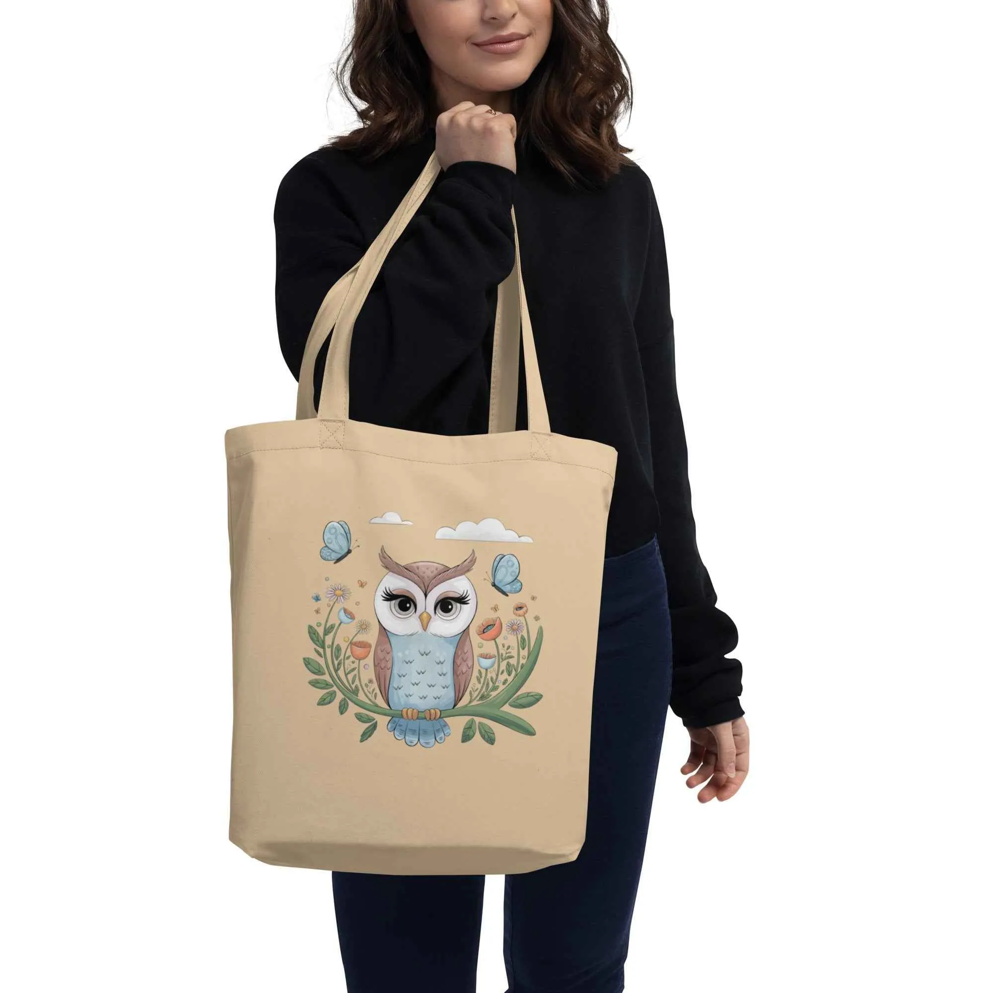 Owl Eco Tote Bags: Sustainable Everyday Companion for Eco-Friendly Living