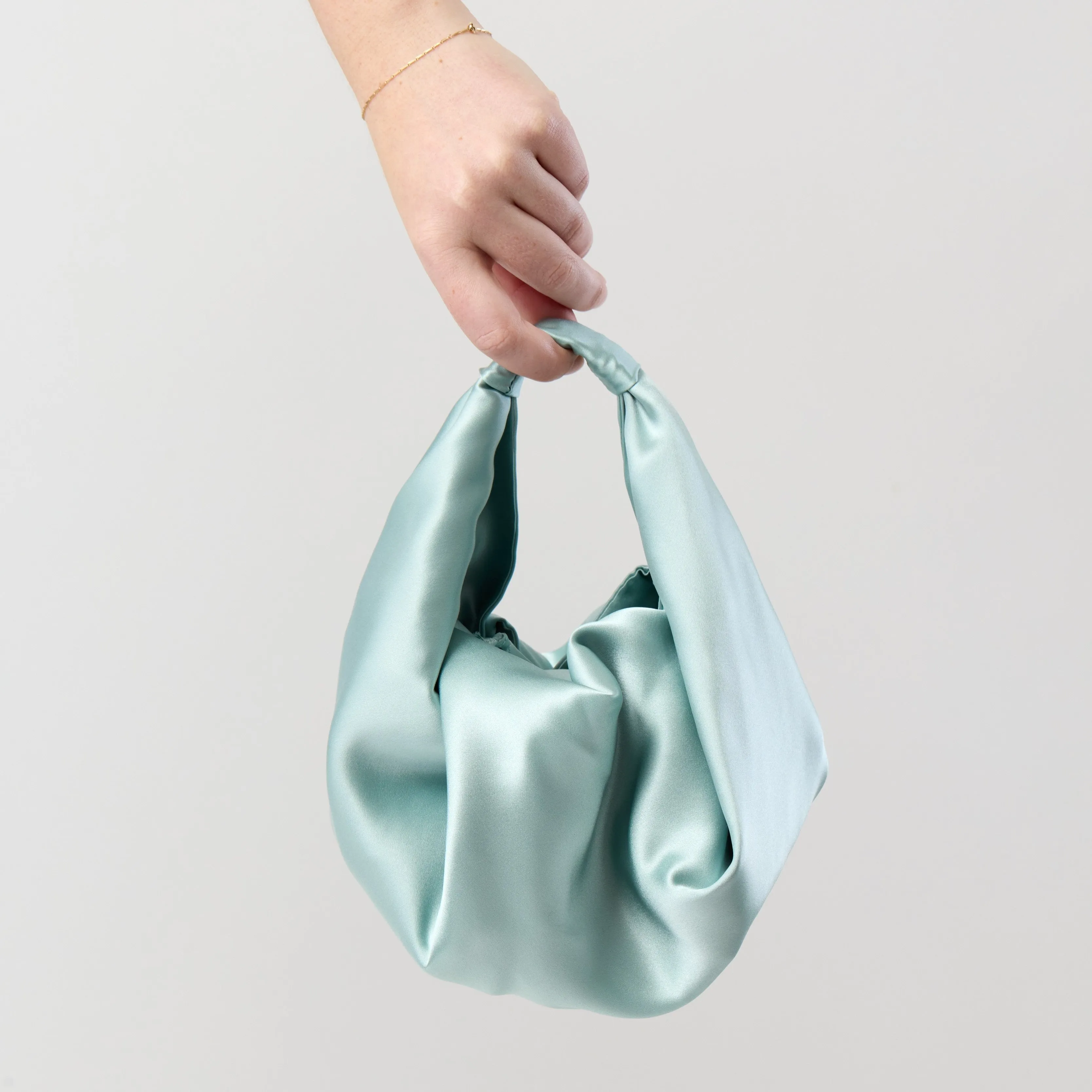 Parachute Bag - Duck Egg Silk