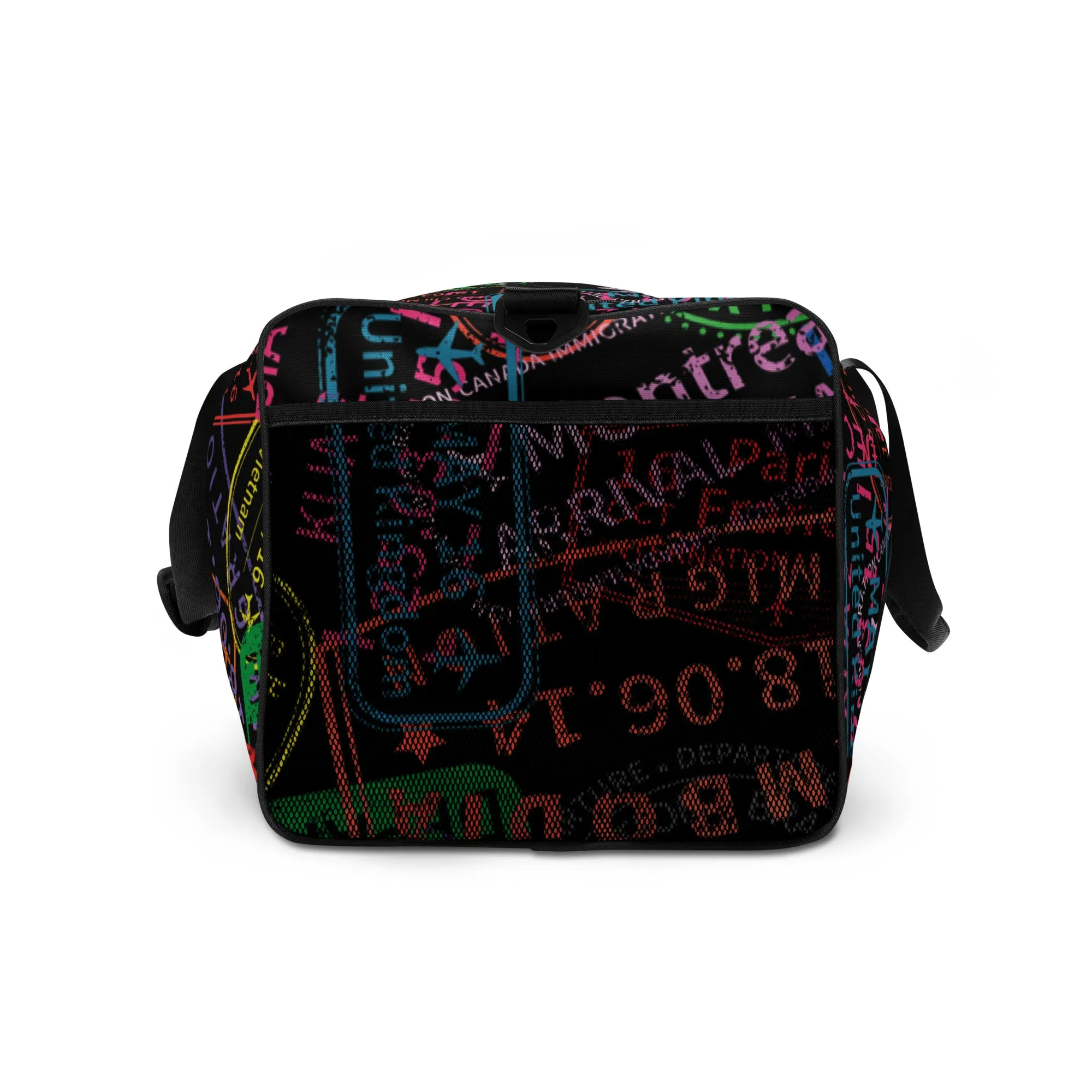 Passport Stamps Duffel Bag