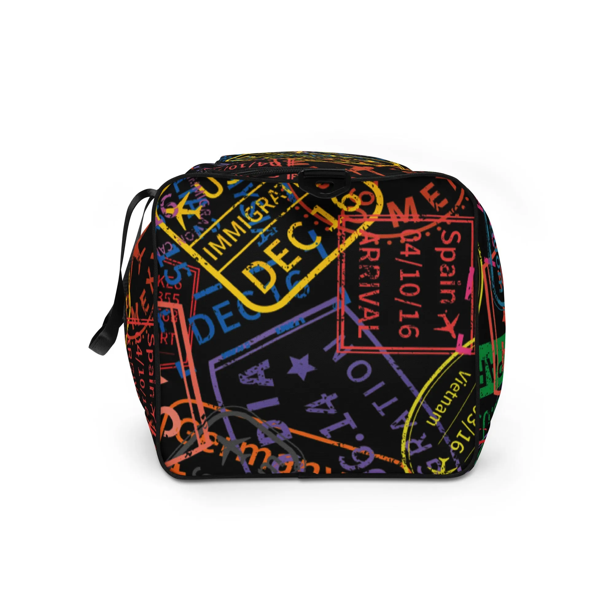 Passport Stamps Duffel Bag