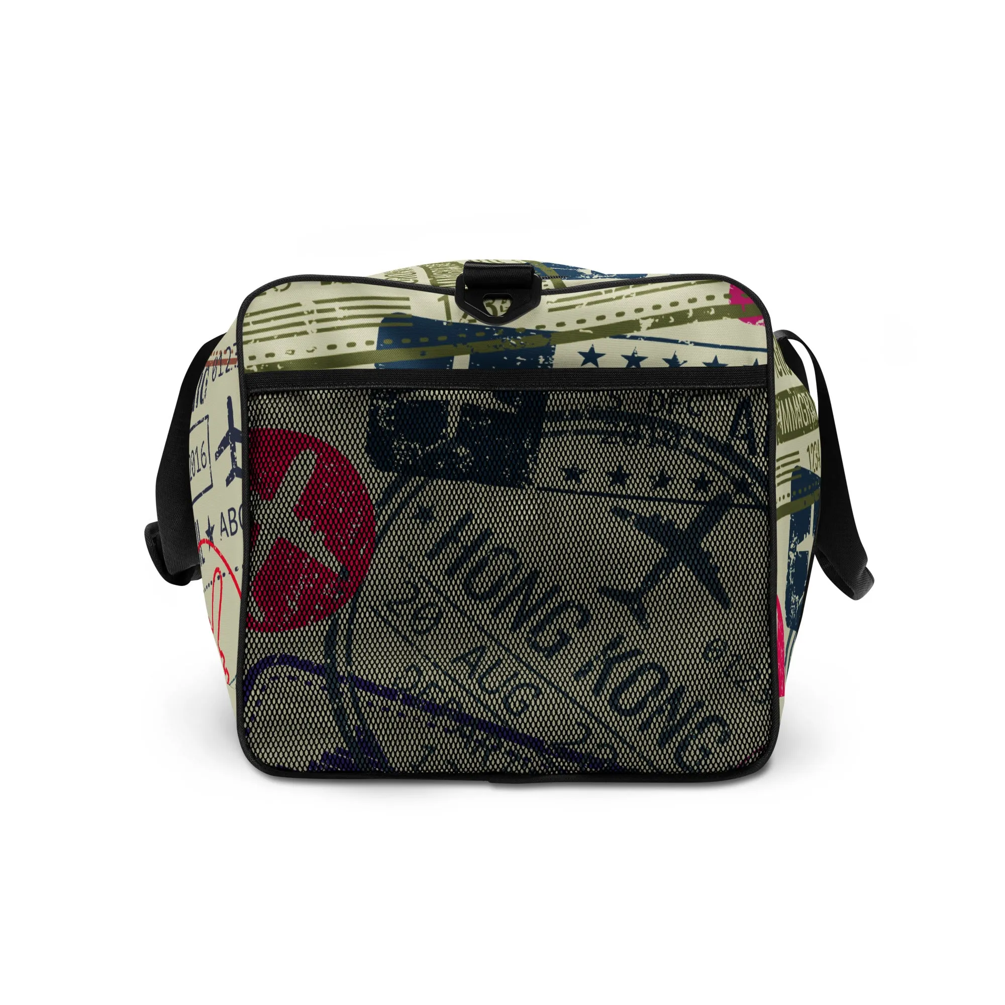 Passport Stamps Duffel Bag