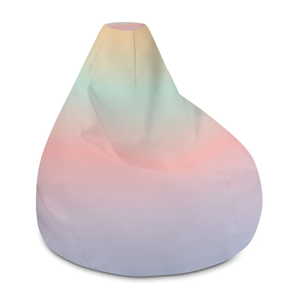 Pastel rainbow - Sustainably Made Bean Bag Chair Cover