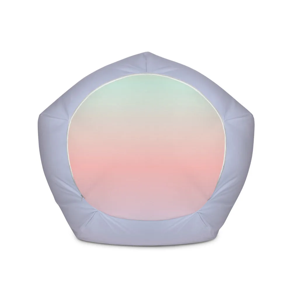 Pastel rainbow - Sustainably Made Bean Bag Chair Cover