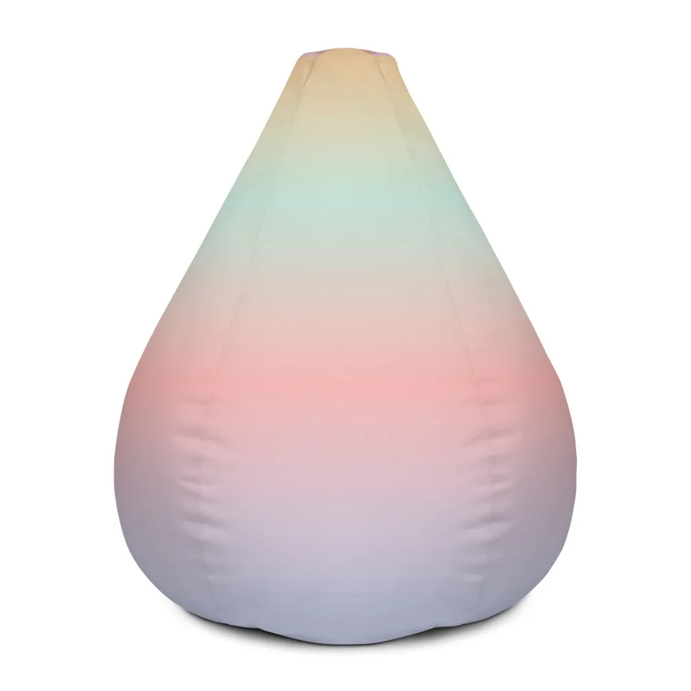 Pastel rainbow - Sustainably Made Bean Bag Chair Cover